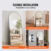Arched Full Length Mirror 71'' x 32'' Full Body Mirror Standing Hanging