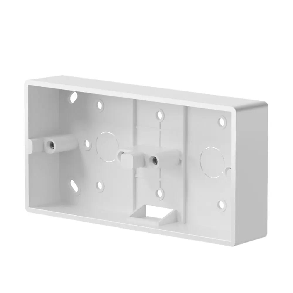 PVC Home Improvement On-Wall Mount Switch Box 86 Type Wall Surface Junction Box External Mounting Box