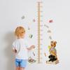 Height Measuring Wall ers with Cartoon Animals PVC Self Decals for Childs Room Living Room Decor 60 30cm Set of 2