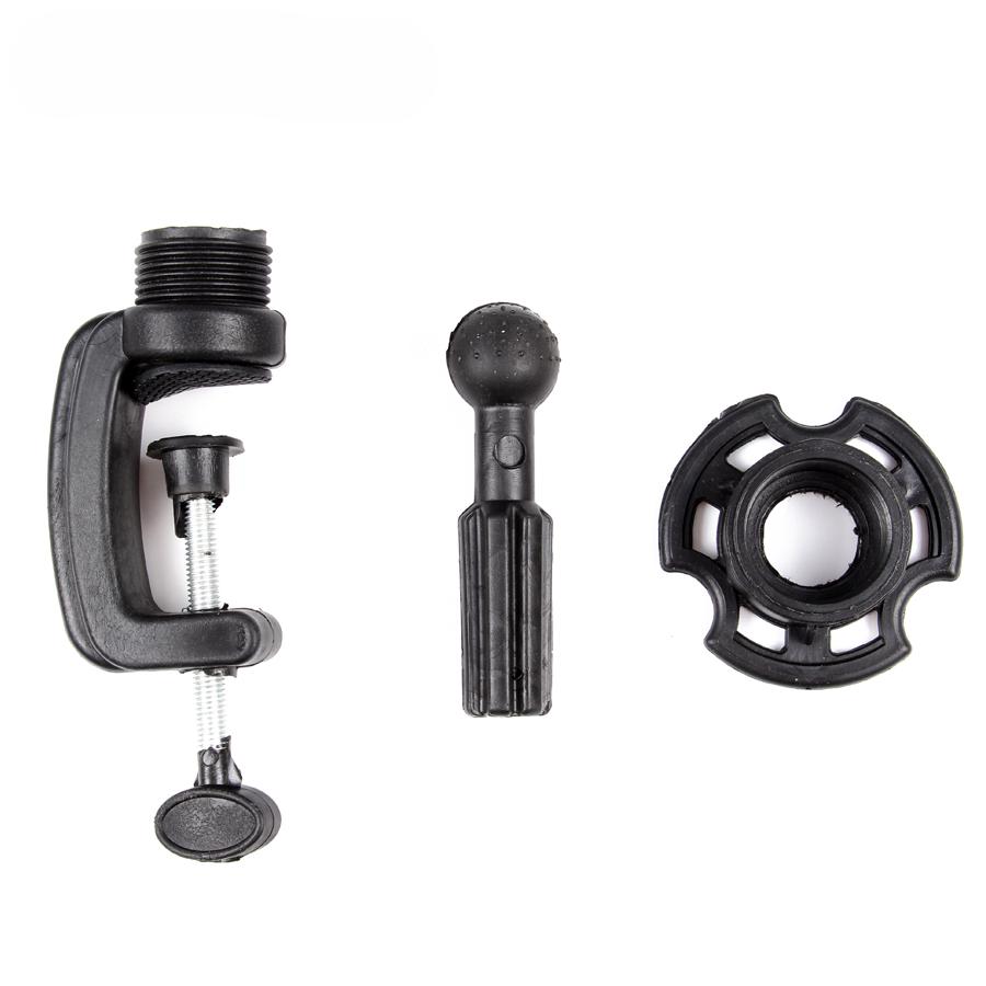 1PC Adjustable Model Mannequin Training Head Wig Stand Holder Desk Table Clamp Black Color