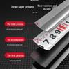 Delixi Steel Tape Measure: Thickened and Hardened, 5m/3m/10m Options, Durable Household Ruler