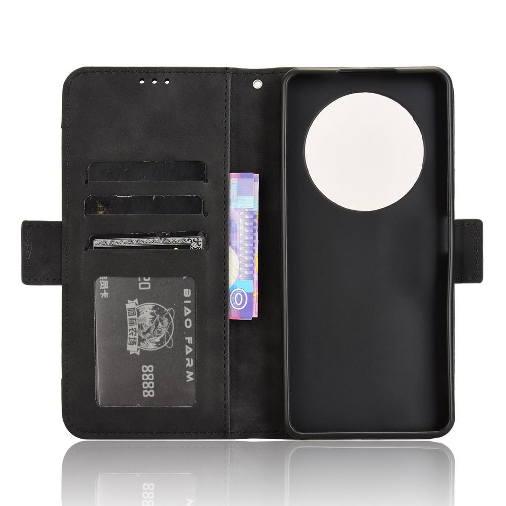 For TECNO Spark 30 4G KL6 Leather Case Phone Wallet Cover with Multiple Card Slots