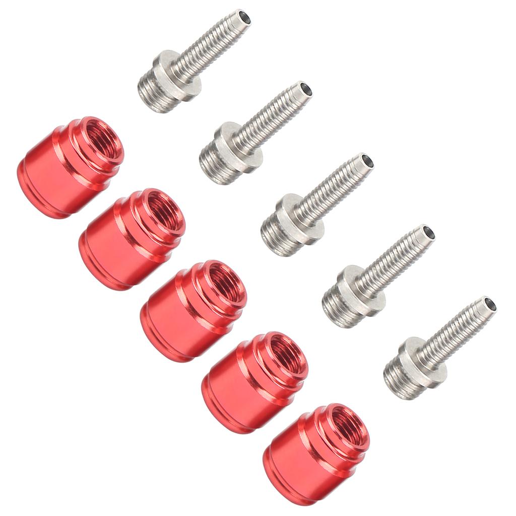 GUB Bike Disc Brake Aluminum Alloy Olive and Stainless Steel Connecting Insert for AD593