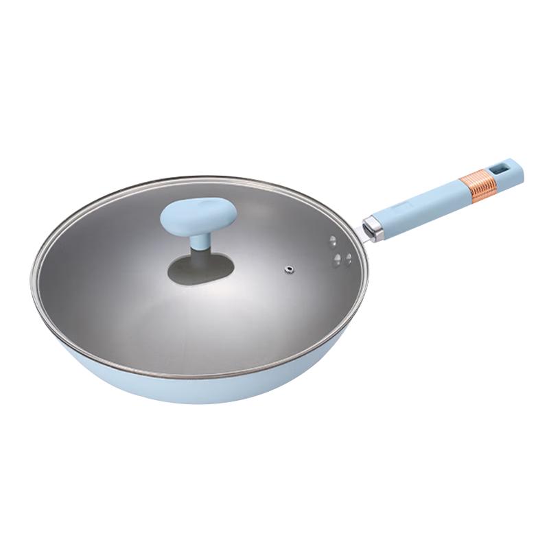 

32cm Non-stick Refined Iron Wok