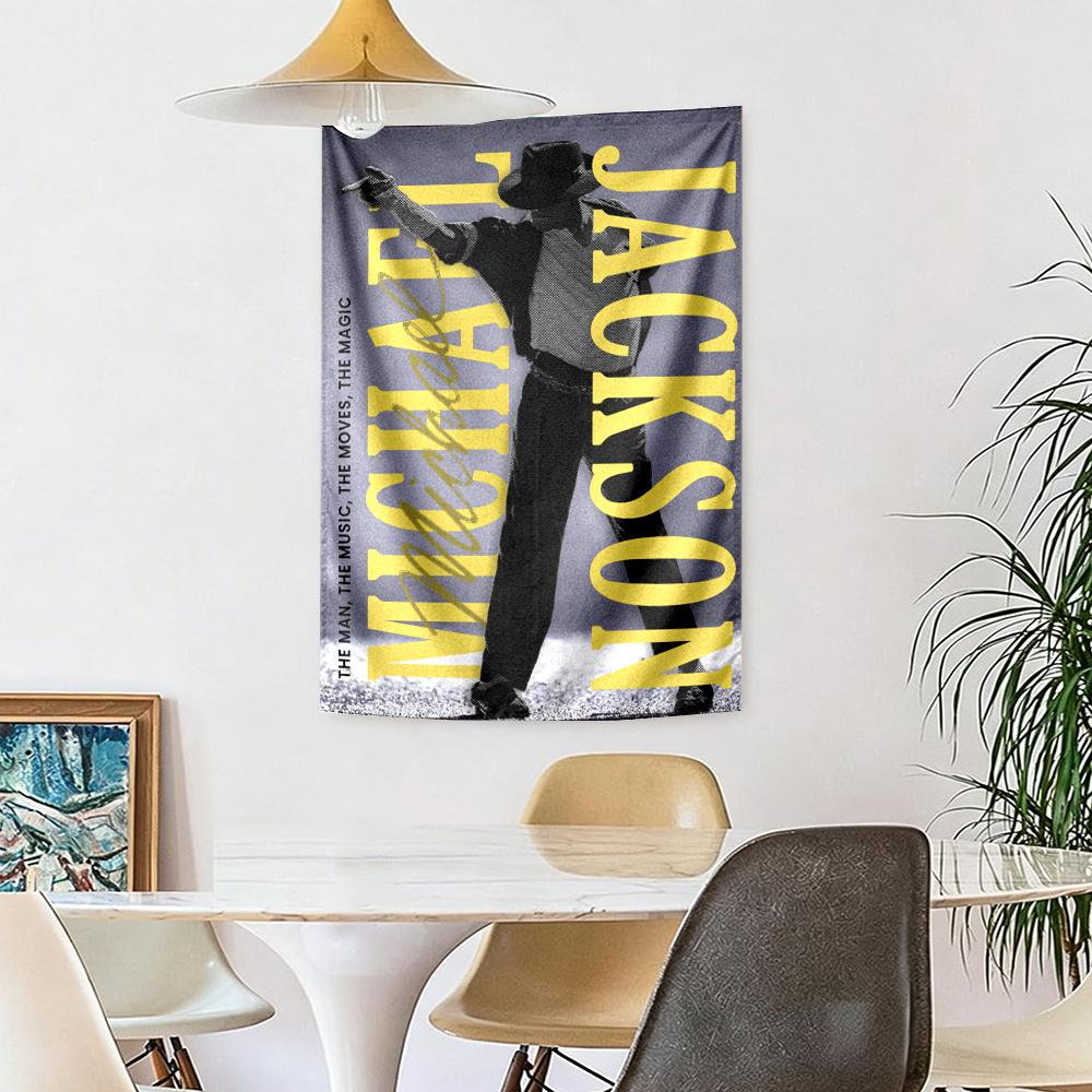 Michael Jackson Tapestry Wall Hanging Customize Wall Tapestry Home Decor Room Decor Backdrop Wall Art Room Decor