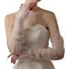 Ruche nepmouwen trui kanten manchetmouwen elegante decoratieve mouwen elastische armmouwen Franse overhemdmouwen