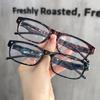 Vintage Ultralight Reading Glasses Men Women Retro Hd Lens Blue Light Blocking Plus Eyewear Classic Square Far Sight Eyeglasses