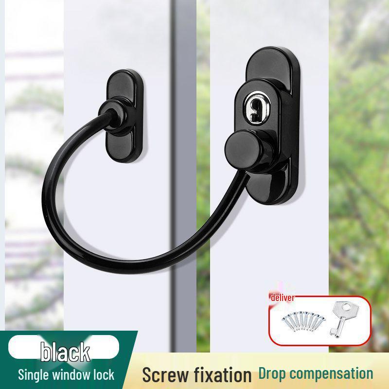 Child Safety Lock for Windows, Refrigerators, Sliding Doors, and Cabinets