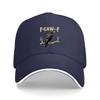 Crow F-CAW-F Graphic Baseball Cap Polyester Casual Adjustable Unisex Outdoor Hat