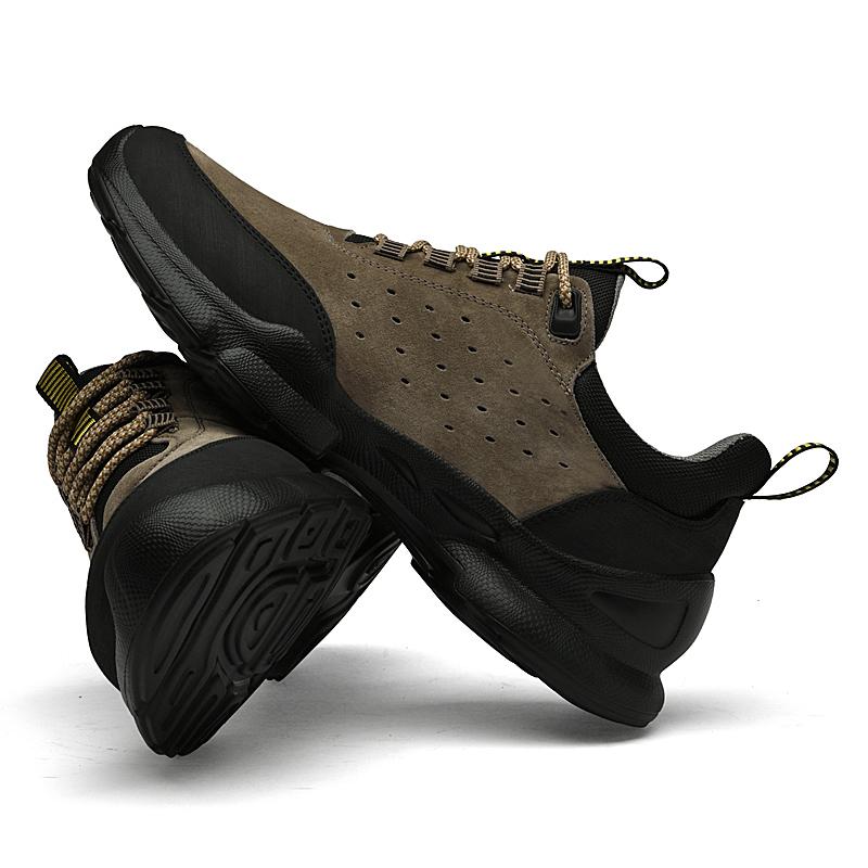 Fashion 2025 New Fashion Men Flats Walking Shoes Men's Premium Leather Sneakers Comfortable Gym Shoes Non-Slip Jogging Training Shoes