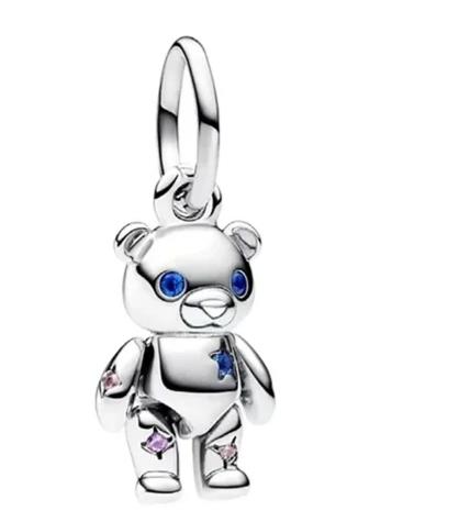 Newest Copper Charm Compatible With Authentic Bracelets Accessories Women Jewellery All Kinds Of Cute Animals Collection Duck Lion