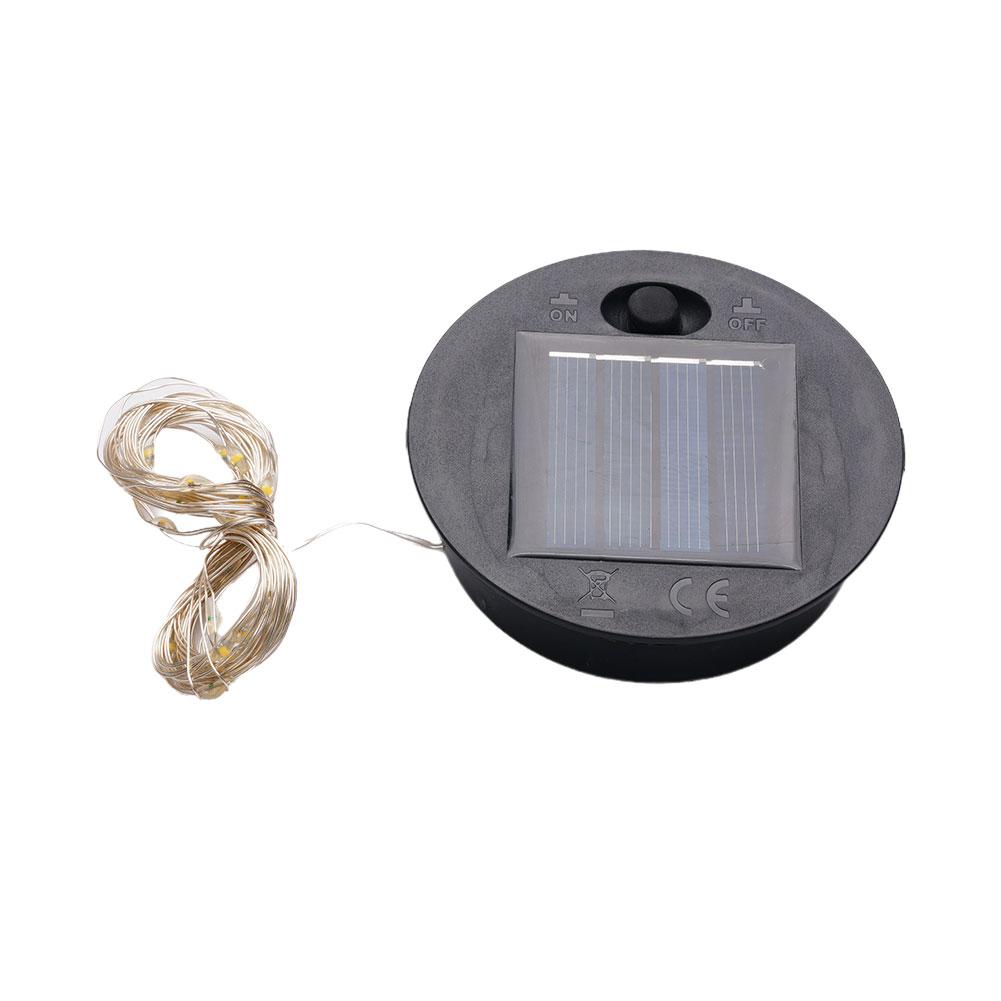 Solar String Light Replacement Solar Panel Outdoor Hanging Solar Lanterns Parts Waterproof Garden Pathway Accessories