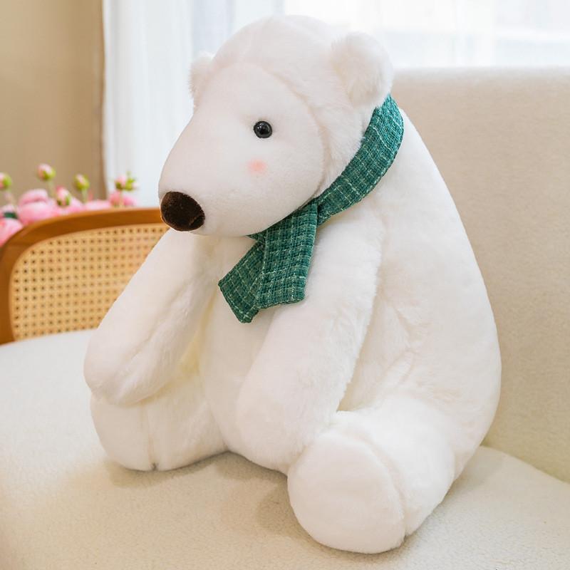 Bears Cartoon Polar Animal Stuffed Plush Toys Dolls Children Birthday Gifts