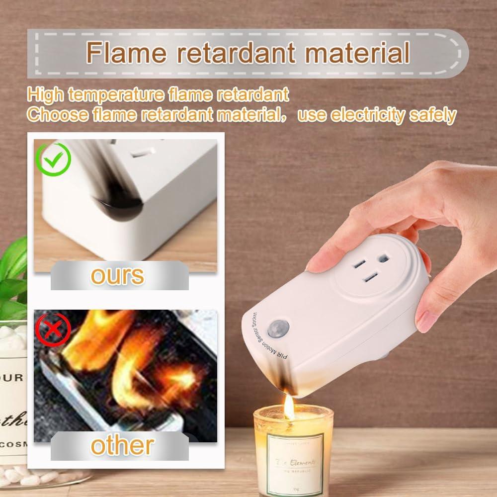 Copper Motion Sensor Switch Plastic Human Infrared Induction Outlet  Electrician