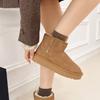 Processing and Customization 25 Winter Versatile Fashion Velvet Thickened Warm Northeast Cotton Shoes Non-slip Snow Boots