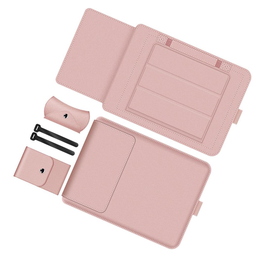 Laptop Stand Bag Portable Lightweight Ultra Thin Foldable PU Laptop Sleeve Case for 13in 14in