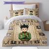 Hunter X Hunter Soft Comfortable Duvet Cover, Children Bedding Set Gift, Different Sizes -HE92