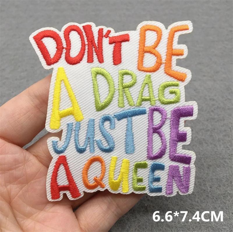 Cartoon Letter Patch Iron On Patches For Clothes Animal Embroidered Patches Funny Embroiderey Patch For Clothing Sewing Stickers
