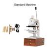 ZONESUN Multifunction Hot Foil Stamping Machine WT-90XTS Infrared Locator Leather Wood Paper Heat Press Machine with Drawers