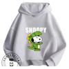 New Autumn Kawaii Hooded Sweatshirt Cute Cartoon Casual Street Style Kids Hoodie Snoopy Boys Girls