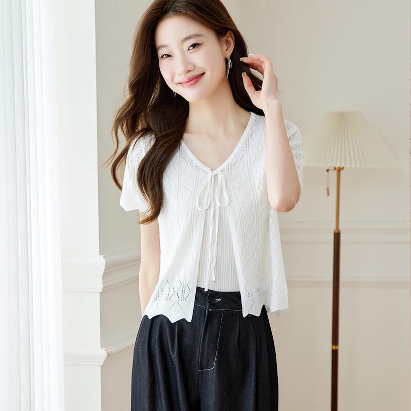 Women s Mulberry Silk Blend Knit Cardigan XL