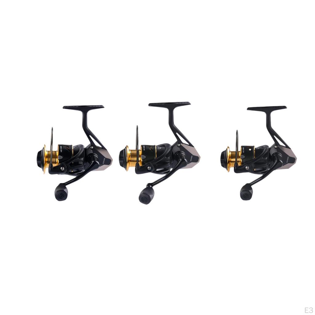 Fishing Reel Freshwater and Saltwater for Left Right Hand with Rubber Handle HO3000