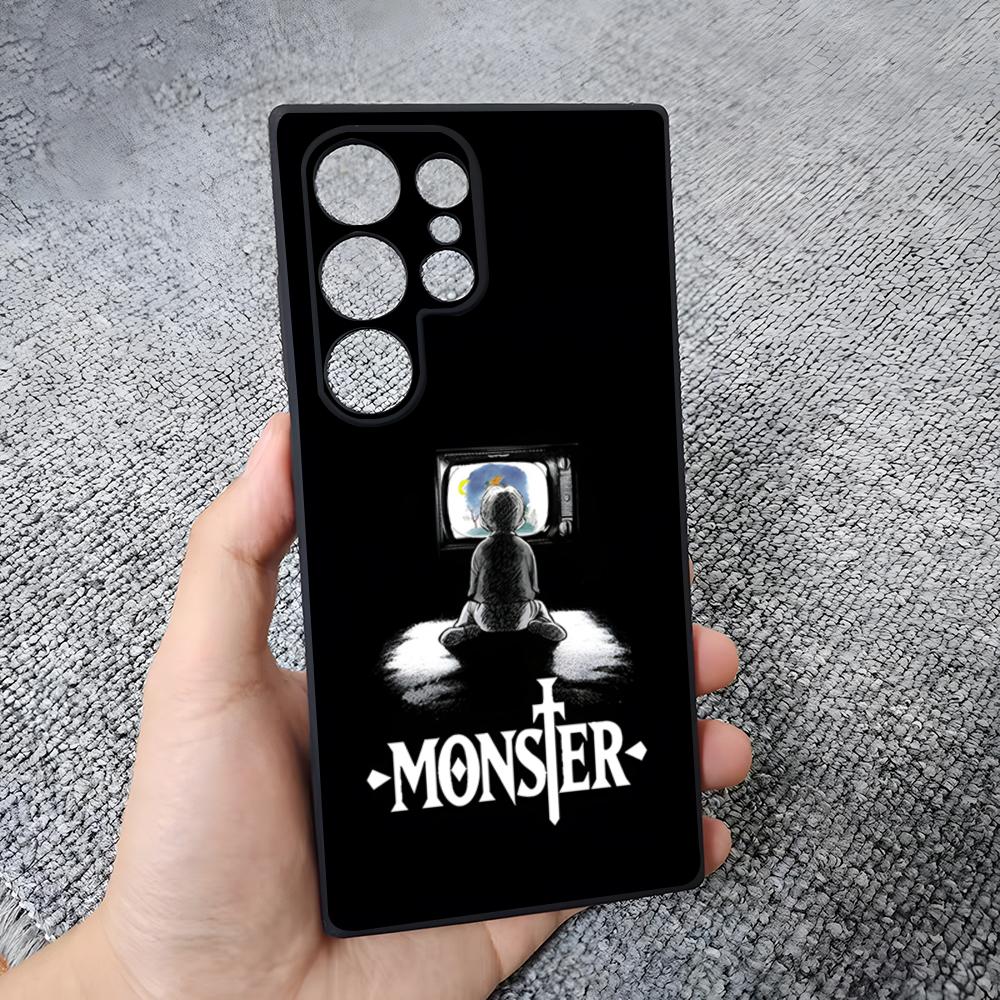 Monster Johan Liebert Phone Case For Samsung S25 Plus S20 S20 Plus S22 Ultra S23 FE S21 Plus S21 Ultra Soft Cover