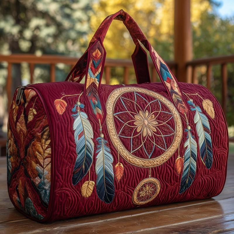 Western Style Small Duffle Bag Gym Travel Unisex Handbag