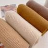 100 pure wool knitted scarf women's winter couple's simple and versatile solid color thickened scarf men's high-end shawl