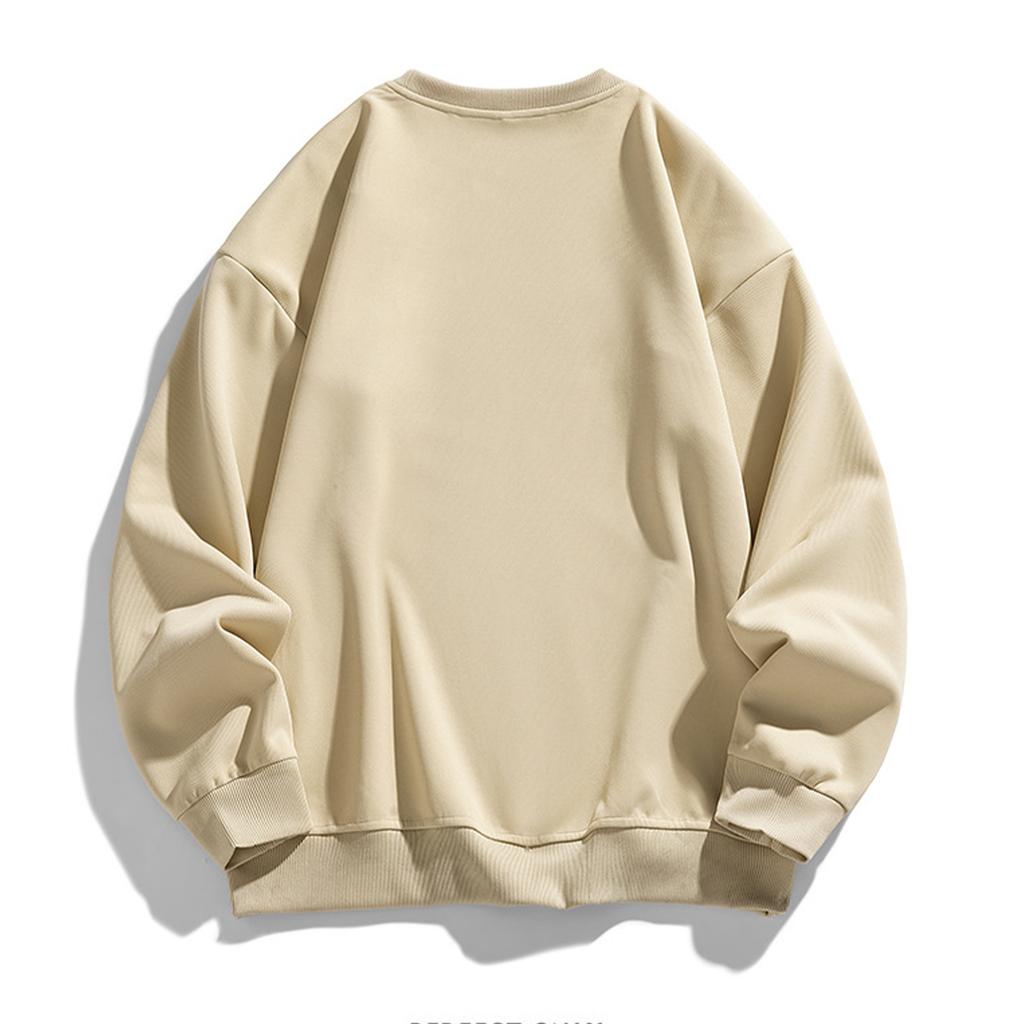 Men's Hoodie Loose Casual Long Sleeved Round Neck