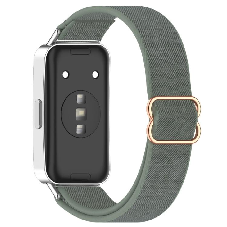 Comfortable Elastic Bracelets Watchband for Band 8 9 10 Adjustable Nylon Watch Strapped Belt for Daily Activity