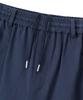 Uallong Essential Twill String Banding Wide Pants- Navy