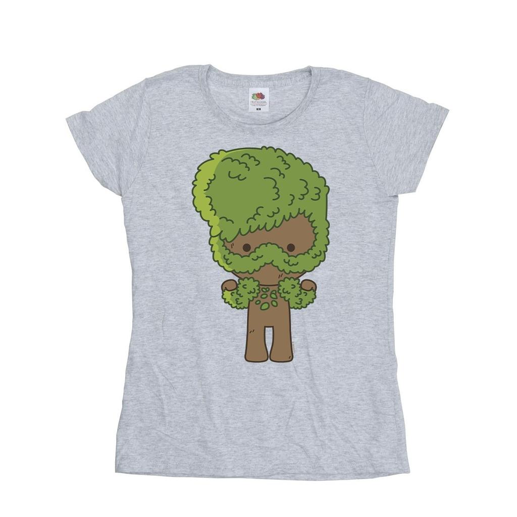 Marvel Womens/Ladies I Am Groot Chibi Flex Cotton T-Shirt