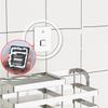 Dish Drying Rack 304 Stainless Steel Wall Mounted Kitchen Organizer Drain Holder Plate Storage Shelf Sink Drainer Cutlery Box