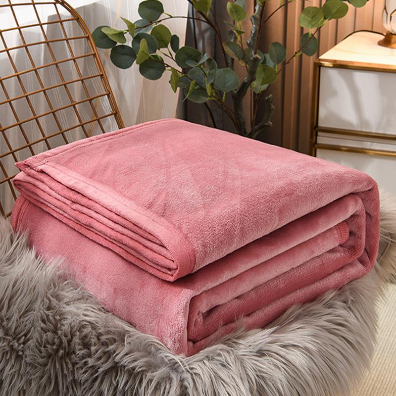 Modern Solid Color Throw Blanket Comfy and Cozy Lightweight Super Soft Blanket for Home Couch Sofa Bed Bedspread Travel Camping