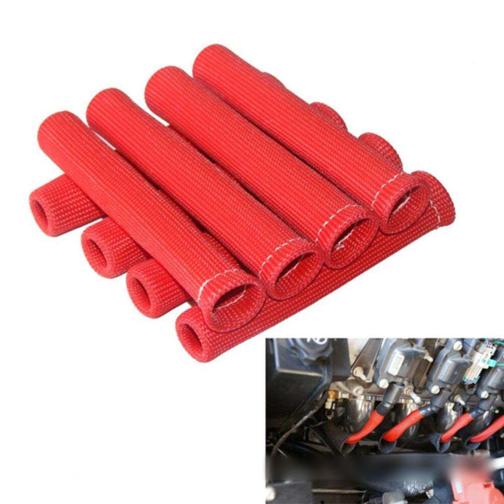 Double-Layer Spark Cover Automotive Spark Wire Cover 1000 Degrees Fahrenheit For Classic Engines Keeps Engine Cool