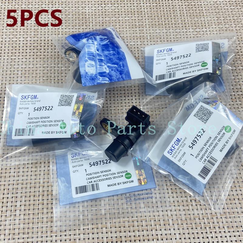 5PCS Crankshaft Position Sensor For Chevrolet Aveo Spark Daewoo Matiz T250 T255 5497522 96325867