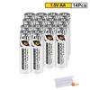 PALO 3500 mWh 1,5 V AA Li-Ionen-Akku AA Lithium-Ionen-Batterien AA-Zelle 2A-Batterien mit AA AAA-Batteriehaltern