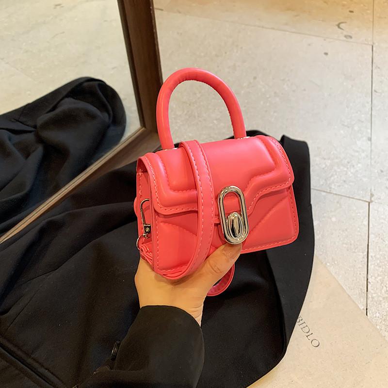 Fashionable Mini Shoulder Bag Stylish Pu Leather Crossbody Suitable For All Genders