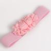 Belt Elastic Double-flower Fabric Wide Elastic Waist Belt for Party