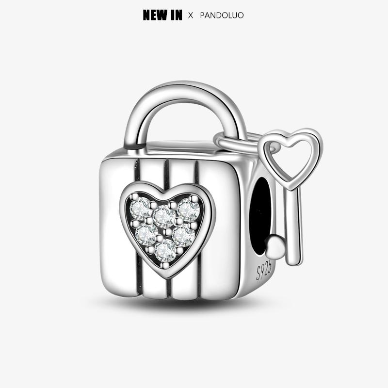 

New In Luminous Color Change Beads Fits Pandach Original Charms Bracelet For Women Color Zircon Diy Jewelry Luxury Gift