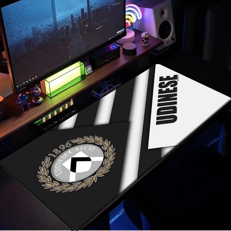 Udinese-Calcio Crest Design Mouse Pad, Rubber Base, Mouse Pad for Gamers and Office Use, Gaming Desk , Easy To Clean Mat Christmas Fan Gifts