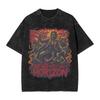 Short Sleeve Crew Neck Y2K Men's T-Shirt, New Tops & Tees, Men's T-Shirt, ROCK Band Bring Me The Horizon Fan T-Shirt