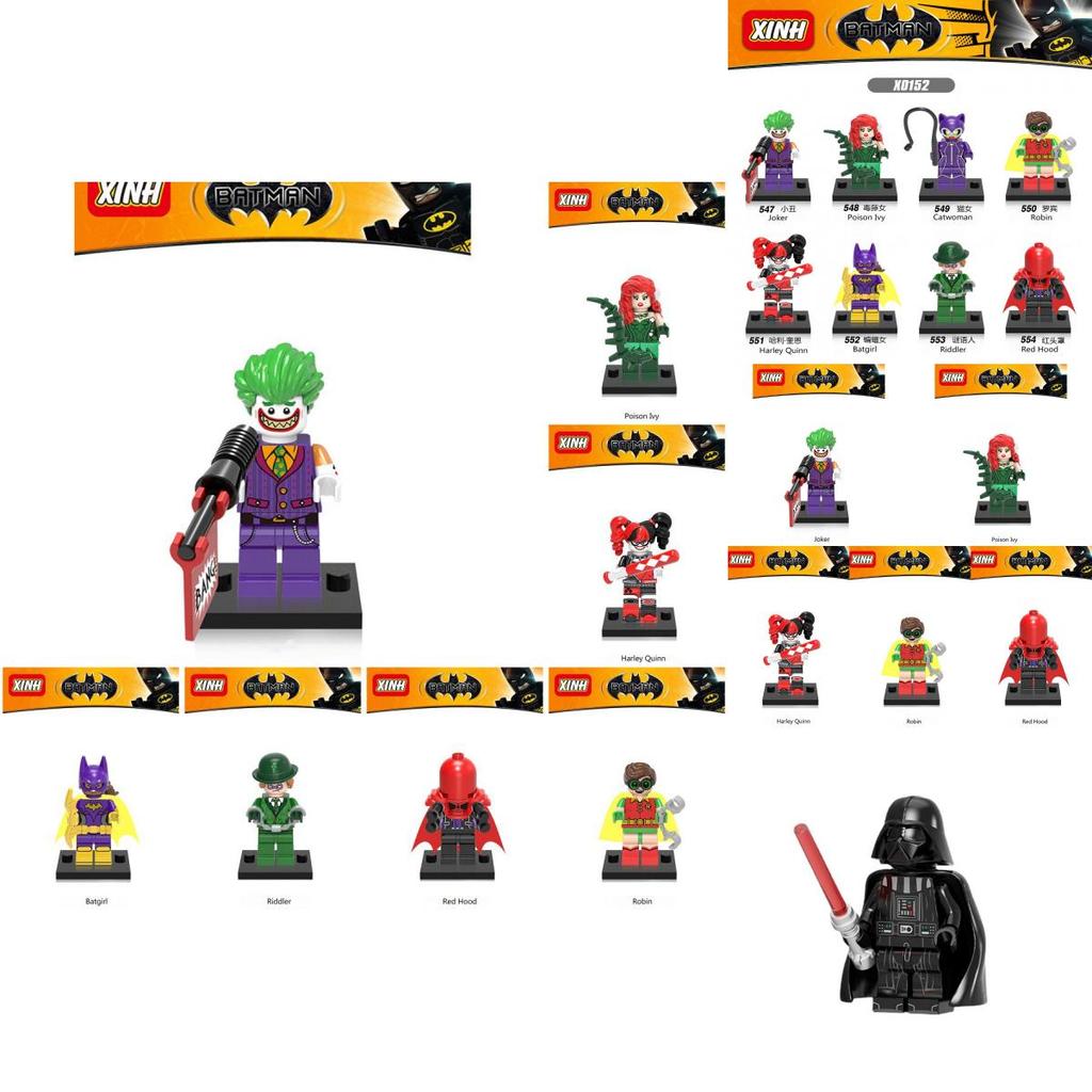 Mini Figure di Batman Carina Per Costruire e Giocare Divertendo con i Bambini