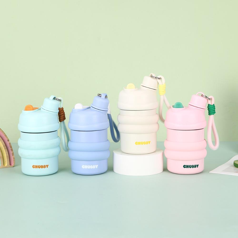 

с подъемным тросом нержавеющая сталь термос для бутылок с двумя напитками молочная кружка офис белый