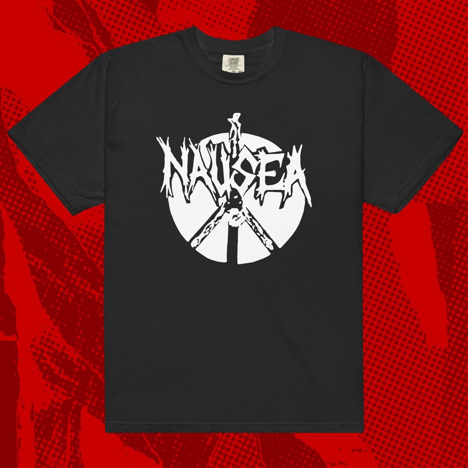 Nausea Peace Shirt | Anarcho Crust Punk Disrupt Discharge Anti Cimex Aus-Rotten L