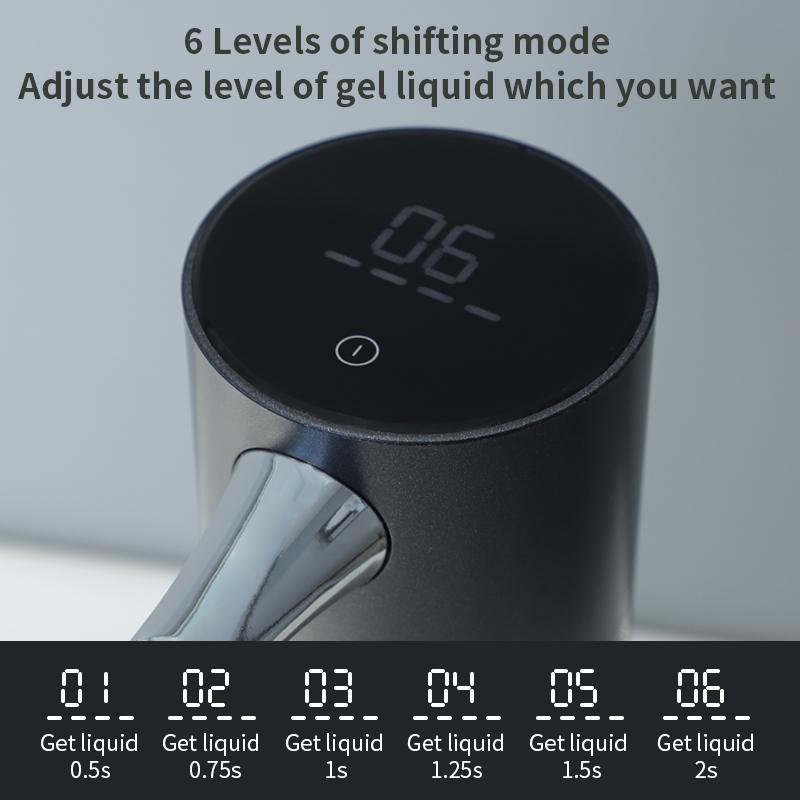 Ny Smart Gel Tvåldispenser Beröringsfri Automatisk Induktion Handtvättmaskin Tvättmedel Duschgel Schampo Hotell Hem Badrum