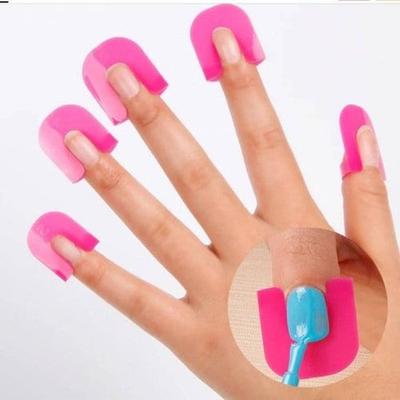 Nail Clip Manicure Nail Art Gel 26pcs Clip Adhesive