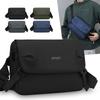 Wasserdichte Crossbody-Tasche für Herren, große Kapazität, Schulter-Umhängetasche für Handy, Tablet, Geldbörse, Regenschirm, Organizer, Reise, Arbeit, Sport