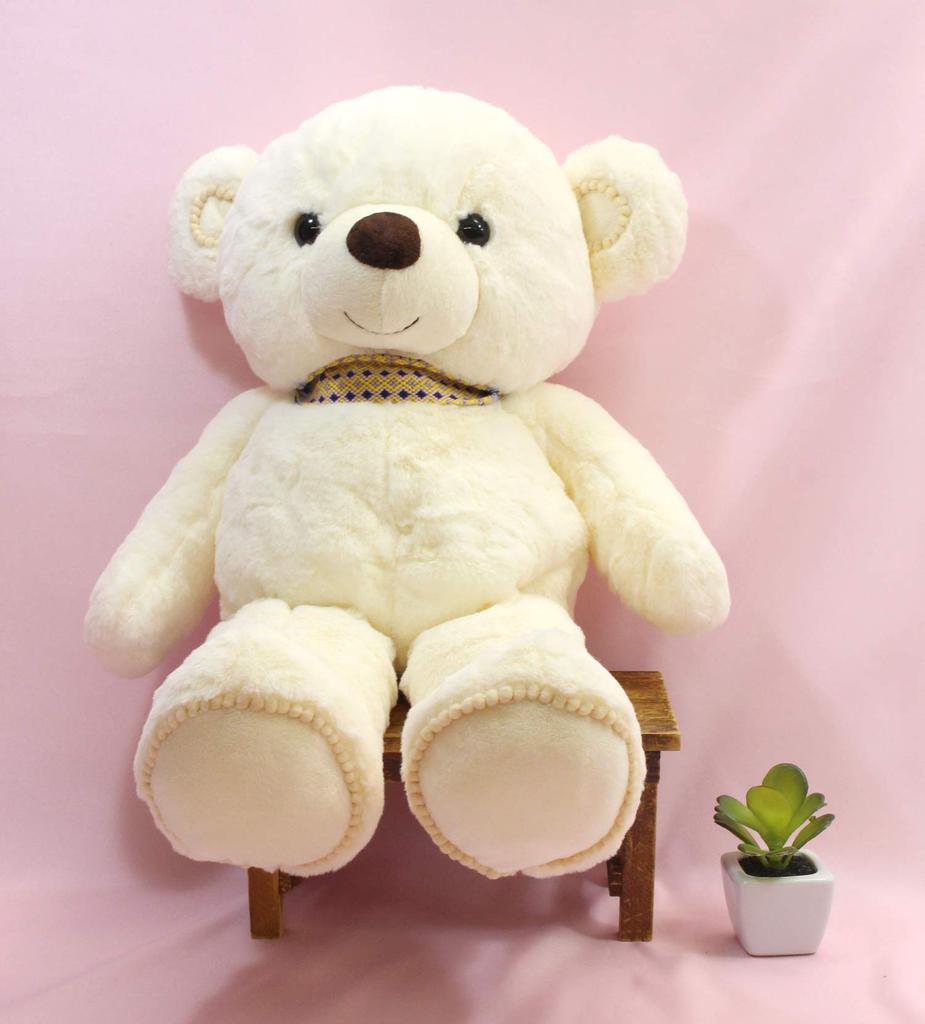 Take Off Tickle Bear Large Ivory